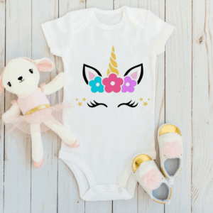 Romper unicorn gezicht