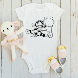 Romper baby tijger en winnie de pooh