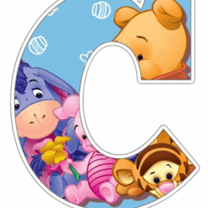 Deur sticker winnie de pooh