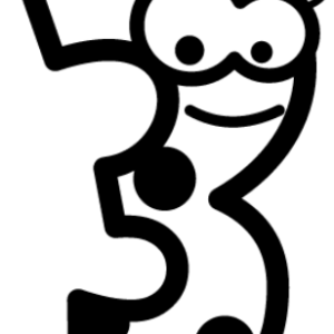 Container sticker gezicht