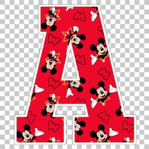 Deur sticker mickey mouse 1