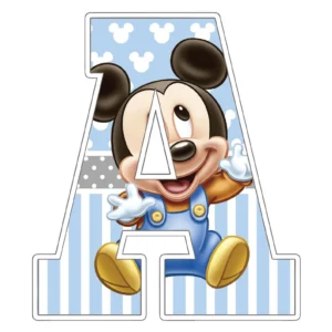 Deur sticker mickey mouse 3
