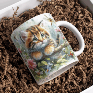 Beker baby tijger in wijde