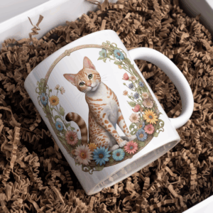 Beker europese korthaar rode cyper